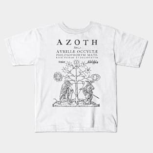 Azoth. Senior Adolphus. Basil Valentine. Alchemy Kids T-Shirt